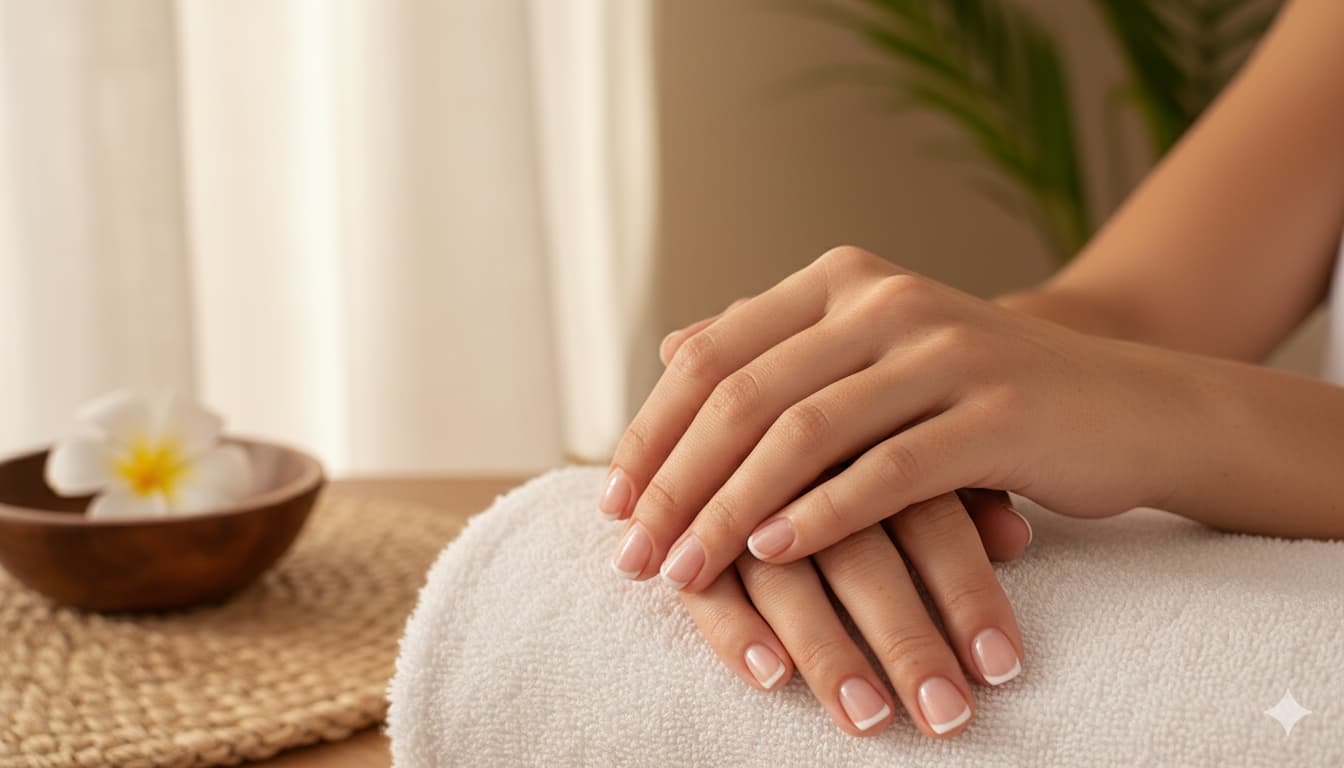 Hands and Feet at Manava Beauty in Gerringong